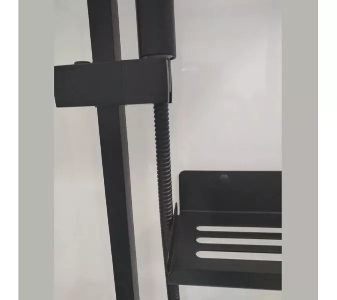 Душевая кабина Esbano EST-RASPA, Цвет профиля: Черный, Выбрать размер: 90х90, изображение 10