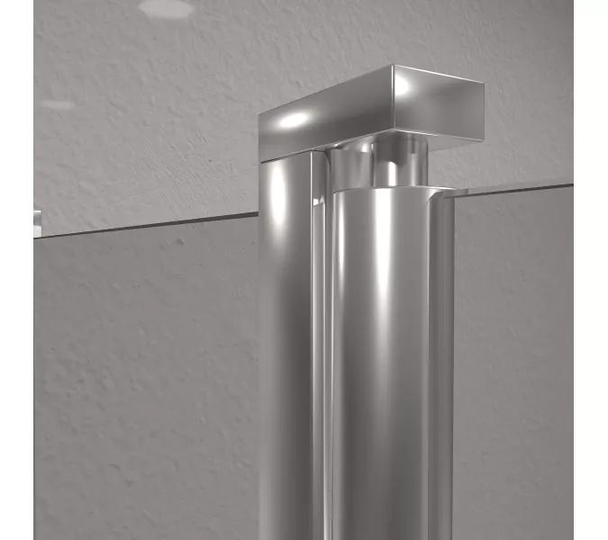 Шторка на ванну RGW SC-11, Цвет стекла: прозрачное, Цвет профиля (вариация): Хром, Выбрать размер: 100, изображение 8