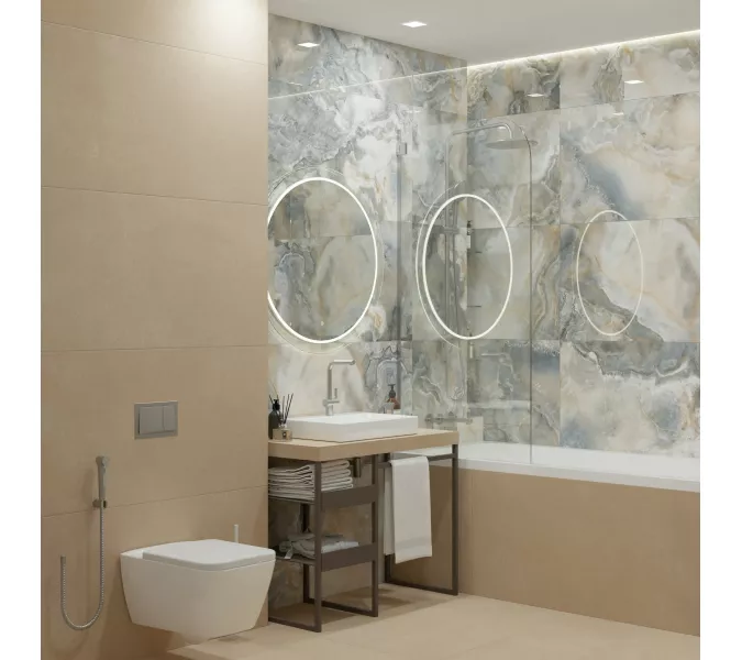 Керамогранит Indigo_GT Синий 60x120 /кв.м, изображение 9