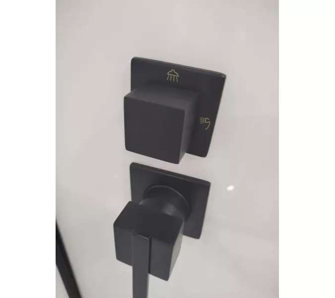 Душевая кабина Esbano EST-RASPA, Цвет профиля: Черный, Выбрать размер: 90х90, изображение 7