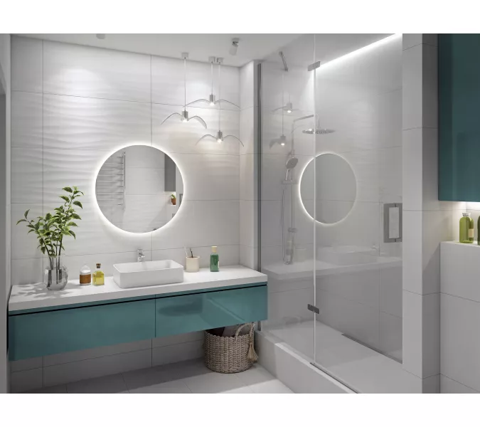 Керамогранит Princess_GT Белый 40x80, Выбрать цвет: Белый, Выбрать размер: 40х80, изображение 4