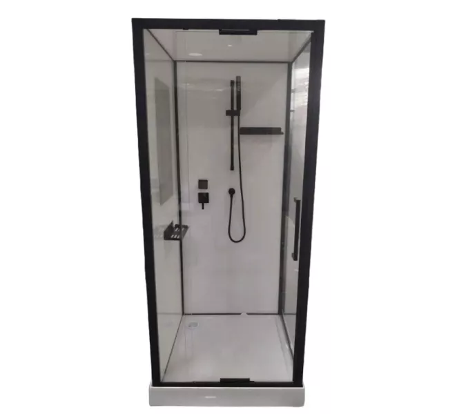 Душевая кабина Esbano EST-RASPA, Цвет профиля: Черный, Выбрать размер: 90х90, изображение 2