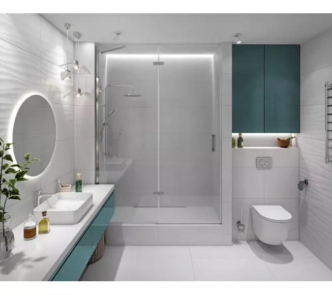 Керамогранит Princess_GT Белый 40x80, Выбрать цвет: Белый, Выбрать размер: 40х80