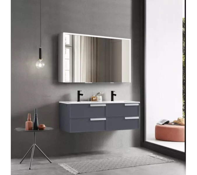 Зеркальный шкаф ESBANO с подсветкой ES-5012/ES-5011, Выбрать размер: 120х70, изображение 2