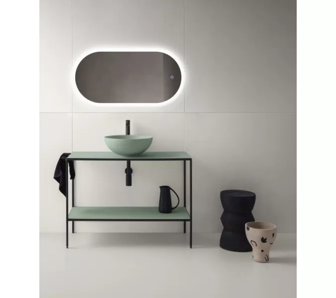 Зеркало со встроенной подсветкой ESBANO ES-2073BVD/FVD/HVD, Выбрать размер: 40х80