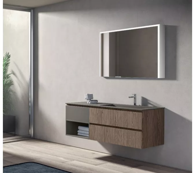 Зеркальный шкаф ESBANO с подсветкой ES-5010NS, изображение 2