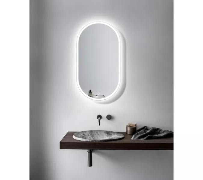 Зеркало со встроенной подсветкой ESBANO ES-2073BVD/FVD/HVD, Выбрать размер: 40х80, изображение 2