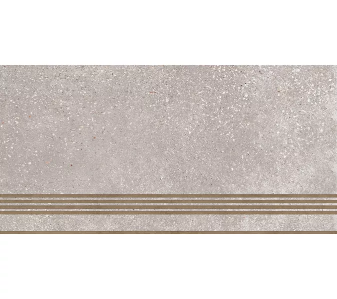 Ступень керам. Coral Rock_GT Серый 30x60, Выбрать цвет: Серый/ступень, изображение 5