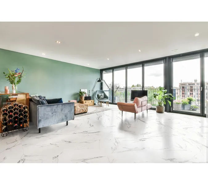 Керамогранит Alfanzo_GT Белый, Выбрать размер: 60х60, изображение 6