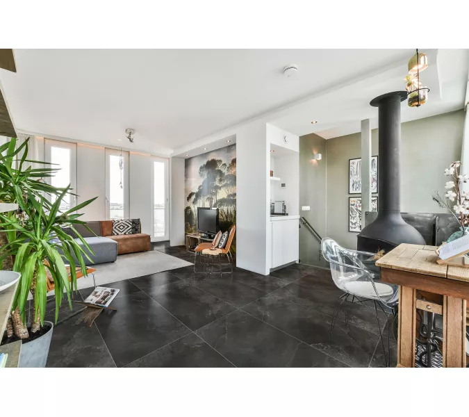 Керамогранит Freya_GT Черный 60x120, изображение 10