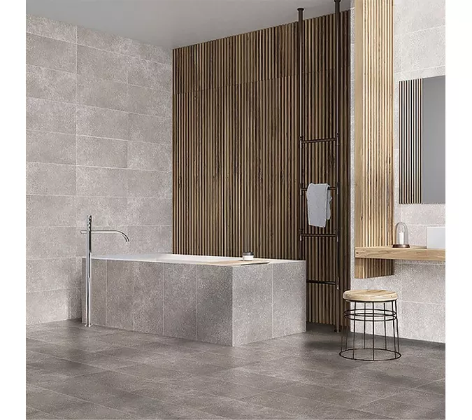 Керамогранит Coral Rock_GT Серый 30x60, Выбрать цвет: Серый, изображение 11