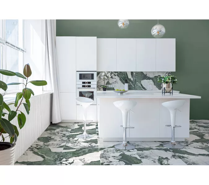 Керамогранит Esmeralda_GT Зеленый 60x120, изображение 8