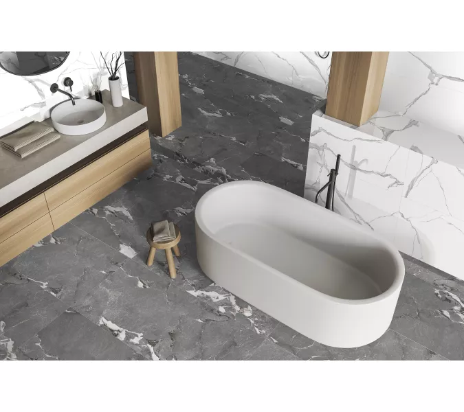 Керамогранит Anima_GT Белый полированный, Выбрать размер: 60х60, изображение 9