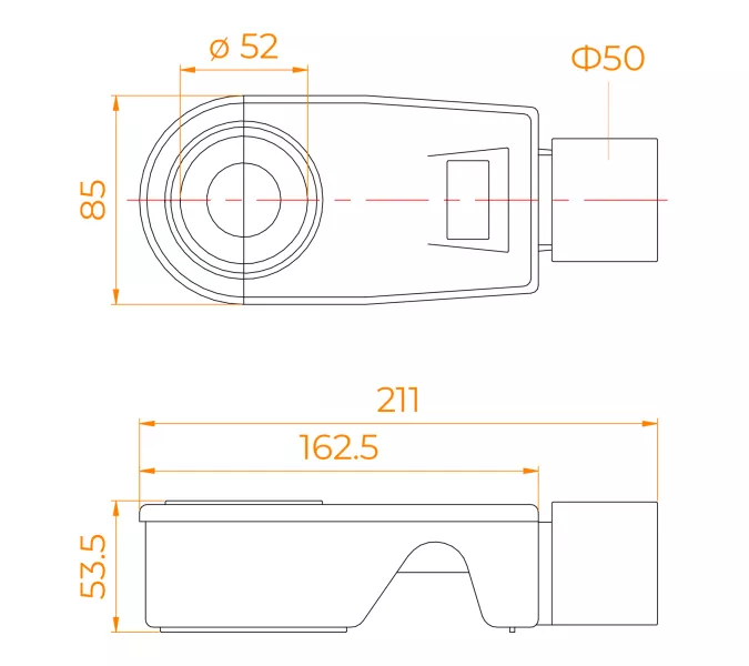 Сифон RGW S-50  50 мм для трапов, изображение 3