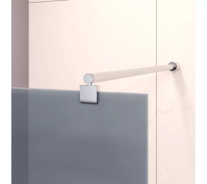 Шторка на ванну RGW SC-050, Цвет стекла: тонированное, Цвет профиля: Хром, Выбрать размер: 70, изображение 3