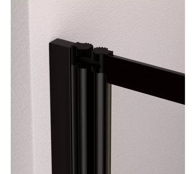 Шторка на ванну RGW SC-40B, Цвет стекла: прозрачное, Цвет профиля: Черный, Выбрать размер: 100, изображение 11