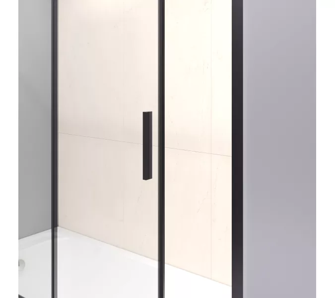 Шторка на ванну RGW SC-45B, Цвет профиля: Черный, Выбрать размер: 180, изображение 7