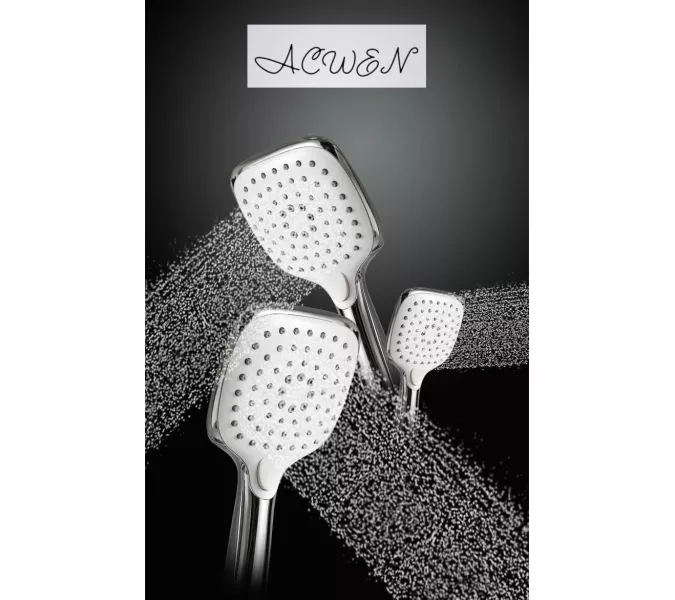 Душевая система ACWEN 6602A скрытого монтажа, Выбрать цвет: Хром, изображение 8