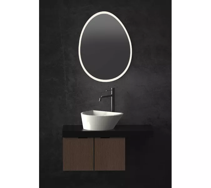 Смеситель для раковины AVS Slimmer высокий, оружейная сталь, Выбрать цвет: Оружейная сталь, изображение 10