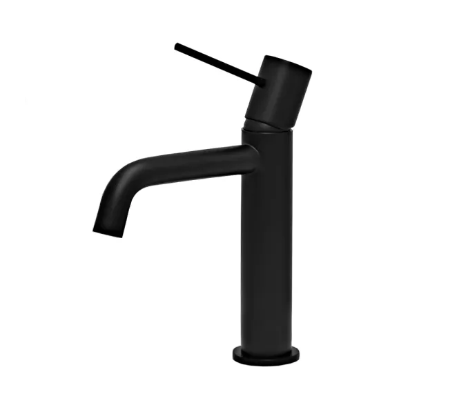 Смеситель для раковины AVS Slimmer черный матовый, Выбрать цвет: Черный, изображение 12