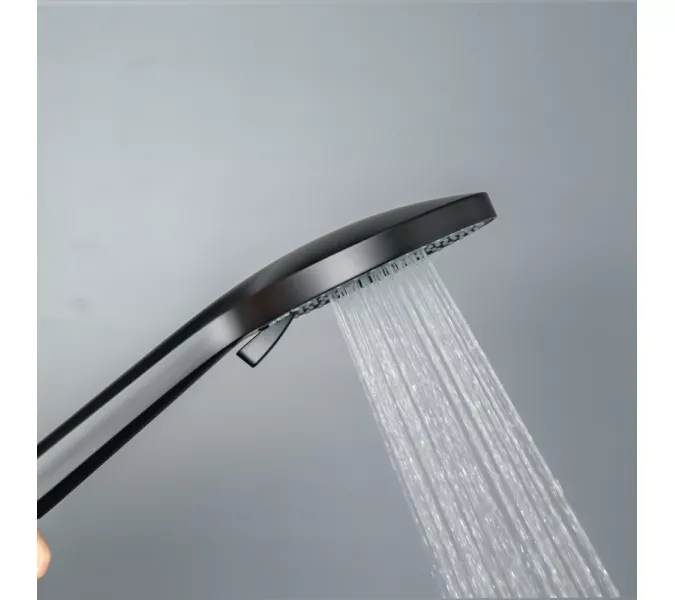 Душевая стойка AVS Slimmer 811-122-MB черный матовый, Выбрать цвет: Черный, изображение 12