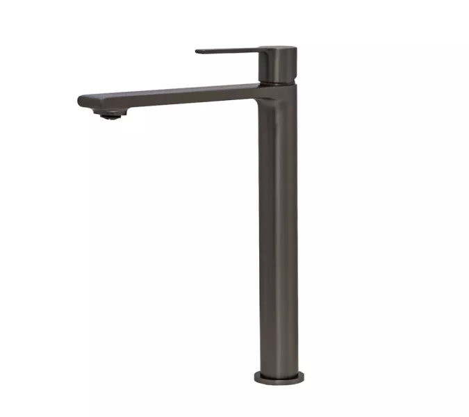 Смеситель для раковины AVS Elegant высокий, оружейная сталь, Выбрать цвет: Оружейная сталь, изображение 2
