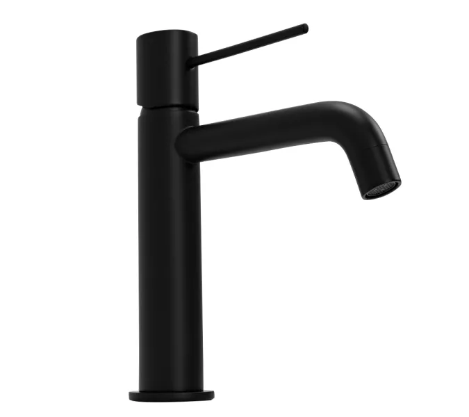 Смеситель для раковины AVS Slimmer черный матовый, Выбрать цвет: Черный, изображение 13