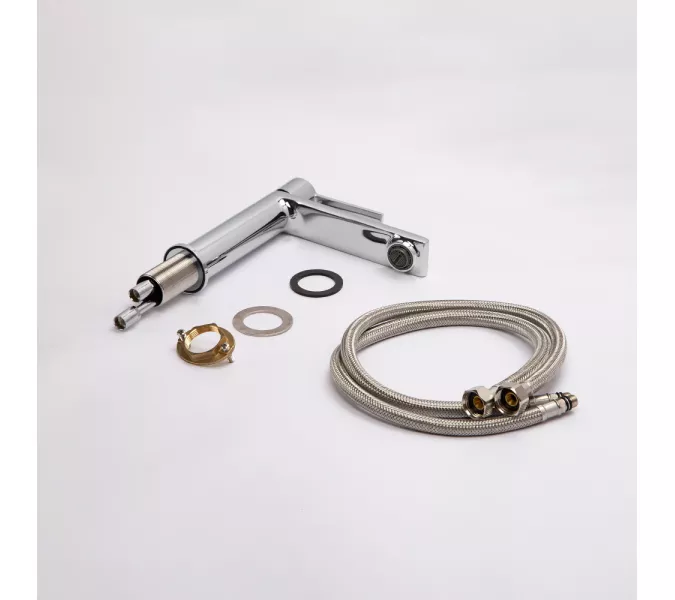 Смеситель для раковины AVS Elegant хром, Выбрать цвет: Хром, изображение 13