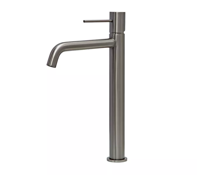 Смеситель для раковины AVS Slimmer высокий, оружейная сталь, Выбрать цвет: Оружейная сталь, изображение 11