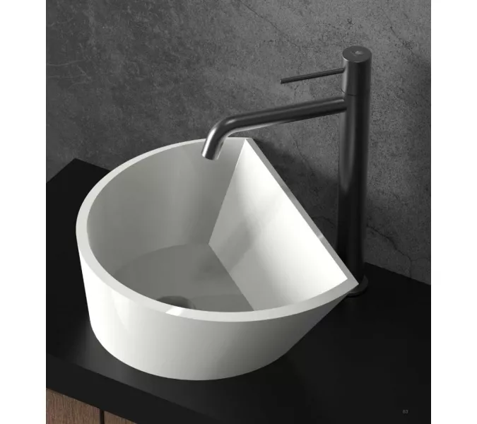 Смеситель для раковины AVS Slimmer высокий, оружейная сталь, Выбрать цвет: Оружейная сталь, изображение 9