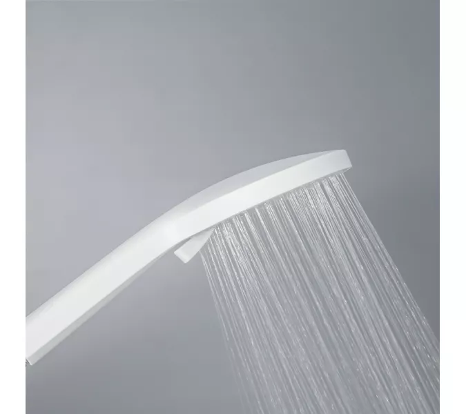 Душевая стойка AVS Slimmer белый матовый, Выбрать цвет: Белый, изображение 13