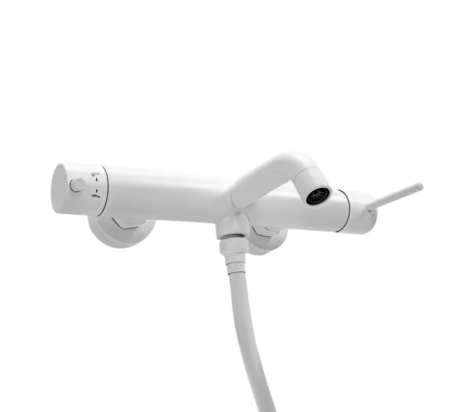 Смеситель для ванны с душем AVS Slimmer белый матовый, Выбрать цвет: Белый, изображение 8