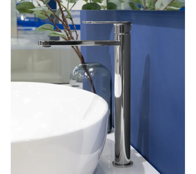 Смеситель для раковины AVS Beauty высокий, хром, изображение 5