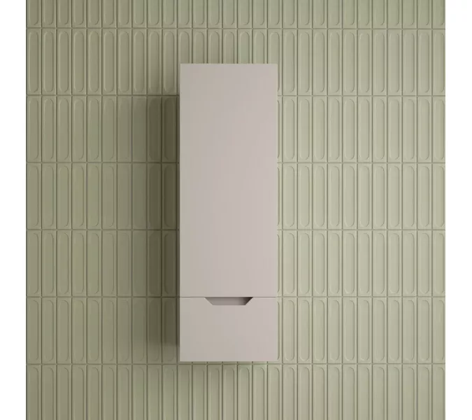 Пенал Style line "Остин" 36 см подвесной 1 ящик крем эмаль PLUS, Тип: Пенал подвесной, Выбрать цвет: Крем