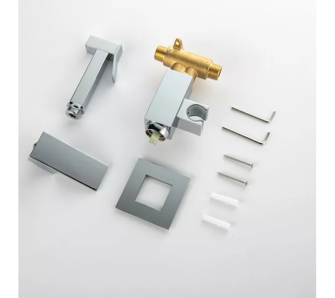 Душ гигиенический ACWEN 82216 хром, Выбрать цвет: Хром, изображение 21