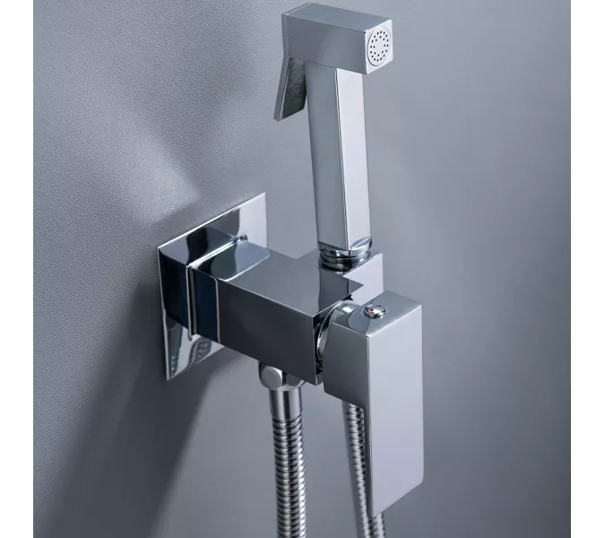 Душ гигиенический ACWEN 82216 хром, Выбрать цвет: Хром, изображение 5