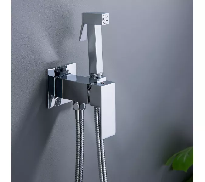 Душ гигиенический ACWEN 82216 хром, Выбрать цвет: Хром, изображение 6