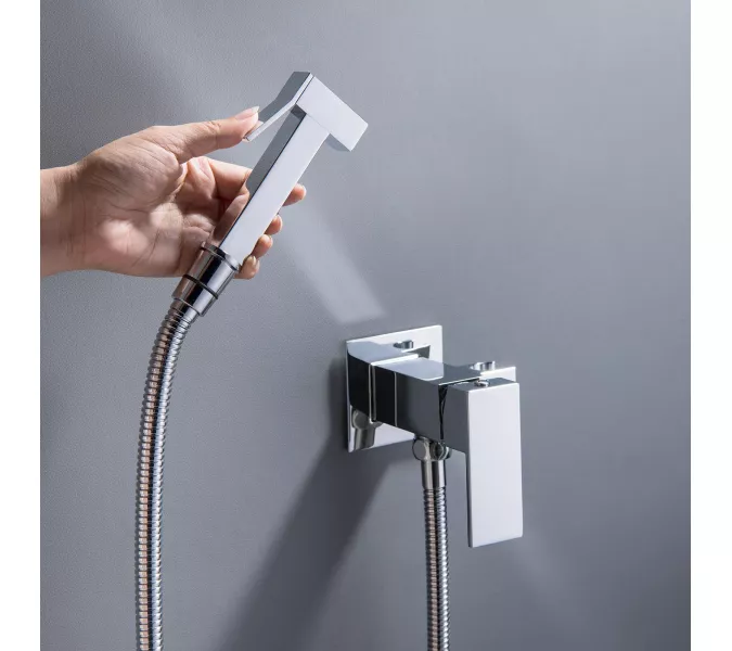 Душ гигиенический ACWEN 82216 хром, Выбрать цвет: Хром, изображение 11