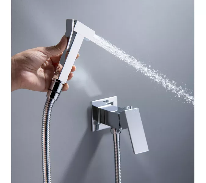 Душ гигиенический ACWEN 82216 хром, Выбрать цвет: Хром, изображение 12