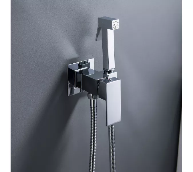 Душ гигиенический ACWEN 82216 хром, Выбрать цвет: Хром, изображение 7