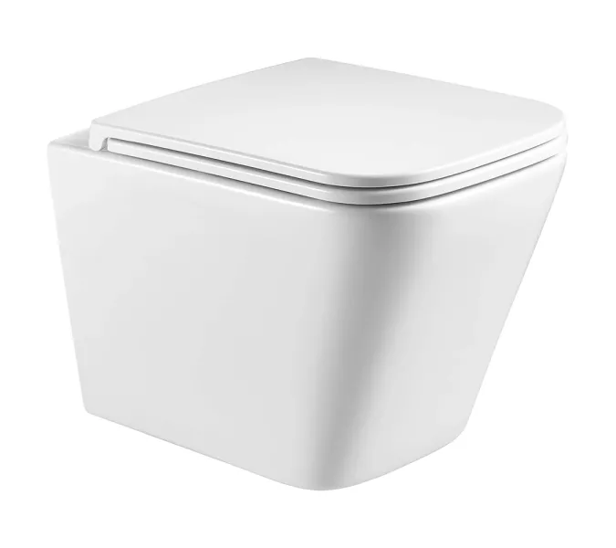 Унитаз подвесной AVS Модерн безободковый, белый, изображение 2