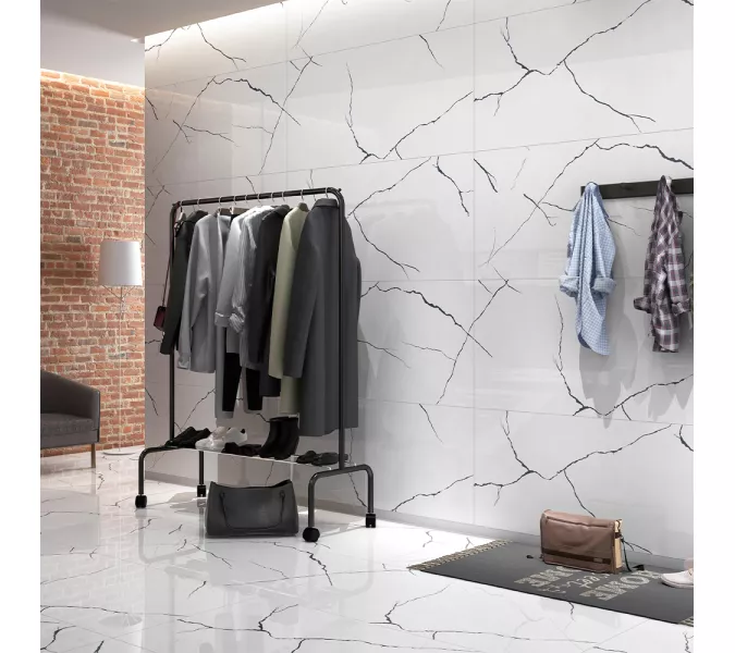 Керамогранит AVS Bettal Black 60x120 полированный/карвинг, Внешний вид: Полированная, изображение 5