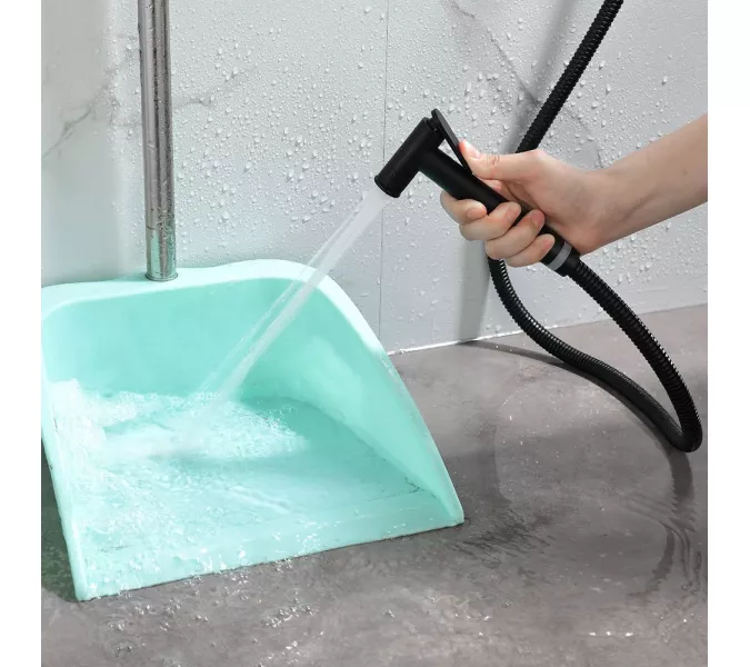 Душ гигиенический ACWEN 82003BS черный матовый, Выбрать цвет: Черный матовый, изображение 11