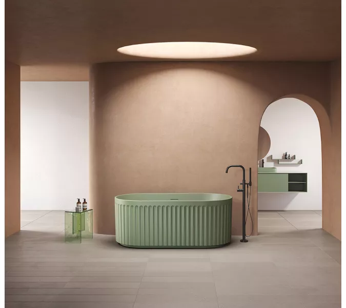 Акриловая ванна AVS Олимпия 170x75 оливковый темный матовый, Выбрать цвет: Зеленый, изображение 2