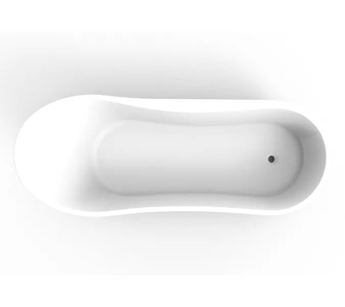 Timo Ванна из искусств. камня  solid KIRSTI1785L/R, Выбрать размер: 178х76, Ориентация: левая, изображение 2