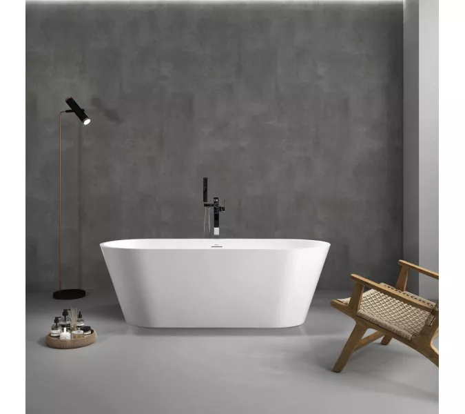 Акриловая ванна ABBER AB9268-1.7 белая, изображение 9