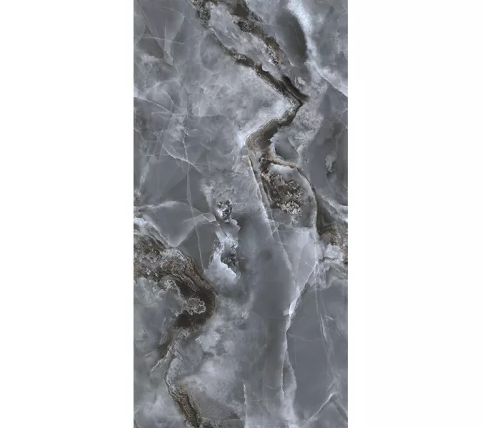 Керамогранит AVS Edonyx Black 60x120 полированный, Выбрать цвет: Черный, изображение 3