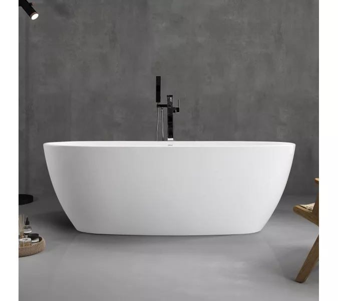 Акриловая ванна ABBER AB9265-1.7 белая, изображение 7