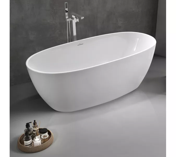 Акриловая ванна ABBER AB9265-1.7 белая, изображение 8