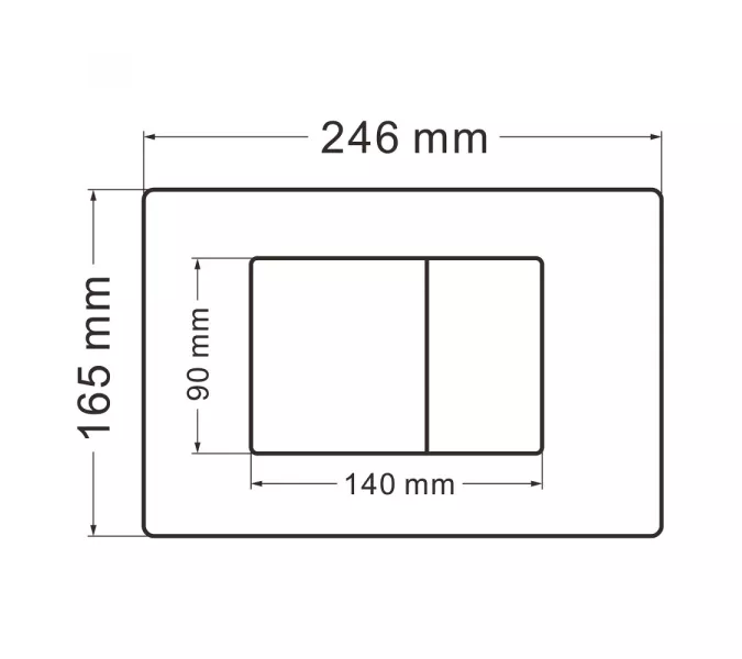 Комплект подвесной унитаз ABBER Bequem AC1100T белый с инсталляцией AC0105 и кнопкой , золото матовое, Цвет кнопки: Золото, Выбрать цвет: Белый, Внешний вид: квадратная кнопка, изображение 9